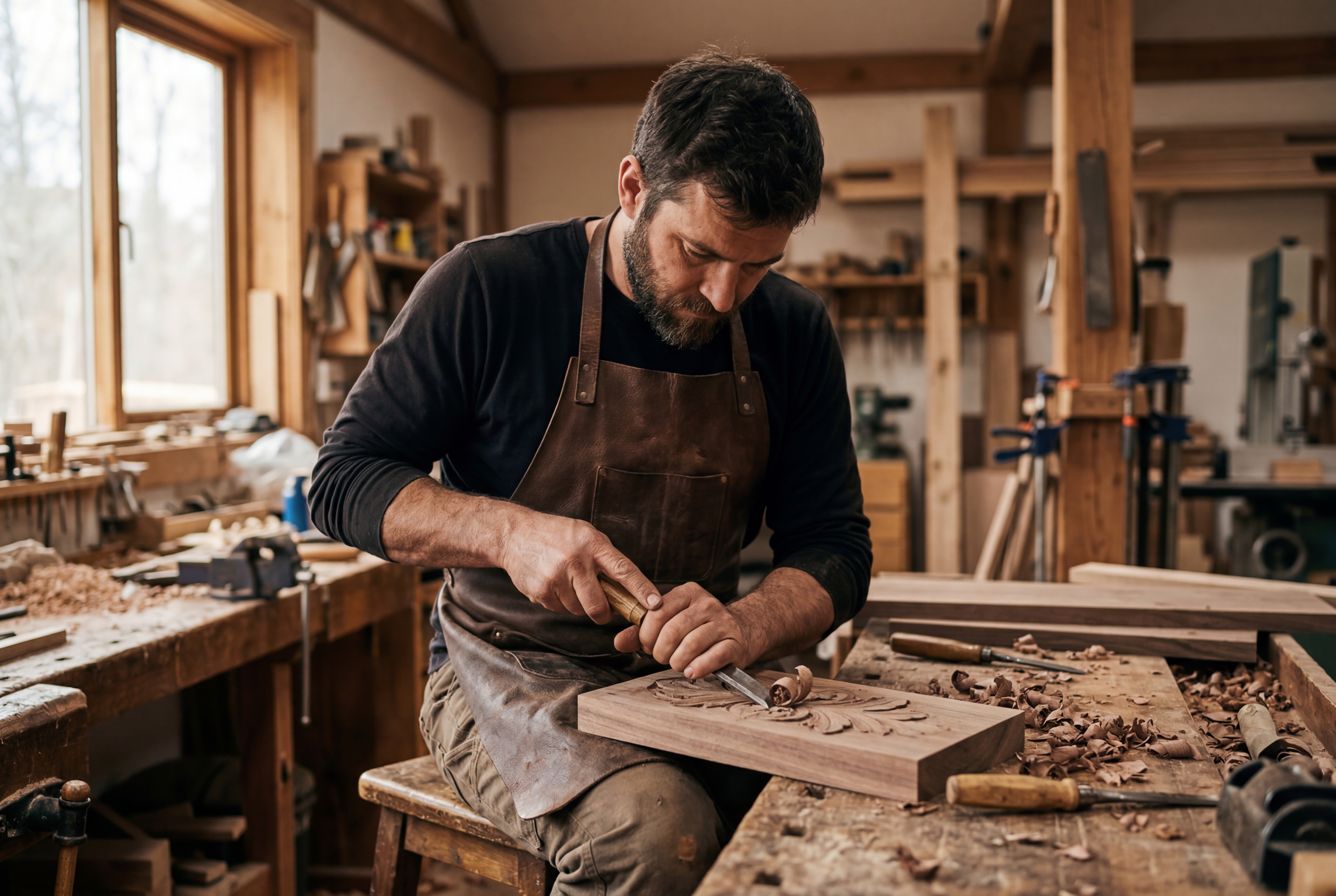 <p><span style="color: #fbeeb8;"><strong><span style="font-size: 24pt;">Wood Carving Workshops (Subtractive)&nbsp; Worshops</span></strong></span></p>
